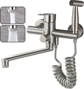Miscelatore da cucina Famanu – resistente e versatile, in acciaio inossidabile