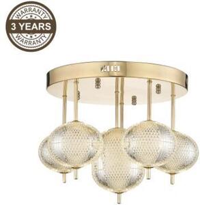 Lampada da soffitto a LED B2360-6 dorata