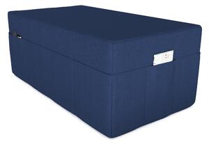 POKAR copertura per materasso pieghevole 3 pezzi materasso pieghevole per ospiti letto da campeggio letto pieghevole, dimensioni: copertura 120 x 195, colore: blu scuro