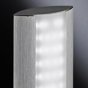 FISCHER & HONSEL Beat lampada LED pavimento dimmer CCT alluminio