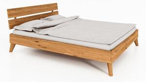 Letto matrimoniale in rovere 140x200 cm Greg 2 - The Beds