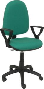 Silecomplaza Bali, sedia da ufficio, verde, acacia, taglia unica