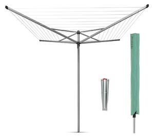 Stendino da giardino argentato 50 m Topspinner – Brabantia