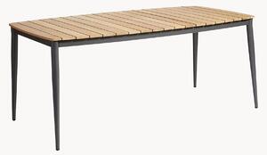 Tavolo da giardino con piano in legno di teak Rio, 180 x 90 cm