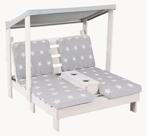 Lettino prendisole per bambini con parasole Duo Stars