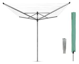 Stendino da giardino argentato 60 m Lift-O-Matic – Brabantia