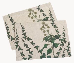 Set di 2 tovagliette in lino Ivy