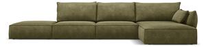 Divano angolare verde (angolo destro) Vanda - Mazzini Sofas