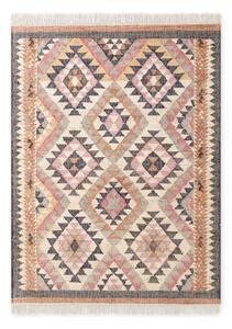 Tappeto grigio in iuta tessuto a mano 80x150 cm Roya Parsa – Elle Decoration