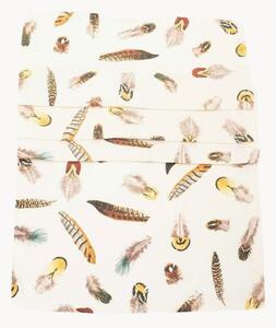 Runner da tavolo in lino Feathers