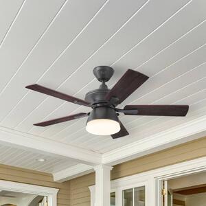Westinghouse Ventilatore da soffitto Westinghouse, luce, 7316240 noce silenzioso, Legno scuro, Soggiorno / Sala da pranzo, Plastica, Moderno