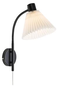 Lampada da parete bianco-nera Mira - Markslöjd