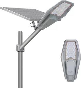 Lampada solare Lampada da strada Lampada da cortile Guerriero 250W Pannello solare 35W Batteria 30000mAh