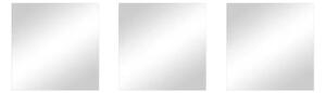 Set di specchi da parete 3 pz 30x30 cm – MSV