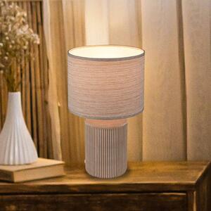 Briloner Lampada da tavolo Ino, Marrone / Ruggine, Soggiorno / Sala da pranzo, Ceramica, Lampada da tavolo