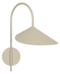 Applique da parete ferm LIVING, dimmerabile, Beige, Soggiorno, Alluminio, Scandinavo