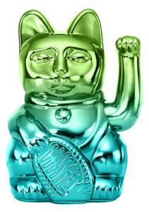 MANEKI NEKO PLAYER SHINY GREEN/BLUE LUCKY CAT GREEN
