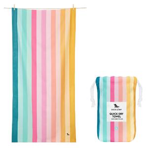 TELO BEACH TOWELS SUMMER COASTAL CANDY DOCK & BAY