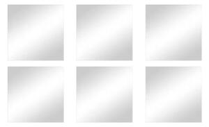 Set di specchi da parete 6 pz 10x10 cm – MSV