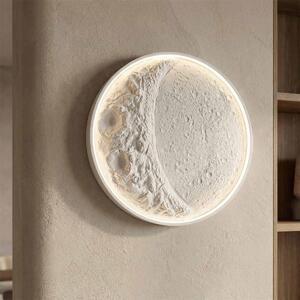 Plafoniera LED 14.5W Tonda Ø450mm Luna Crescente in Gesso