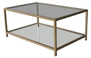 Tavolino in oro 60x90 cm Astro - Neostill