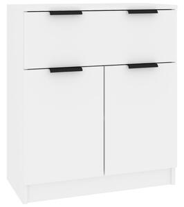 Credenza Madia Moderna Buffet da cucina Bianca 100x33x59,5 cm in