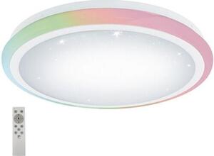 Plafoniera LIPARI bianca H:7,5 Ø:60cm dimmerabile 3000-6500K