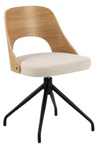 Sedia da pranzo beige/di colore naturale Lucy – Actona