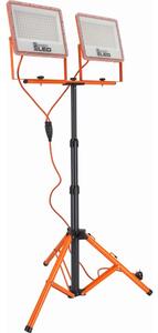 Faro LED con stativo 2xLED/100W/230V 4500K IP65 arancione