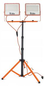 Faro LED con stativo 2xLED/100W/230V 4500K IP65 arancione