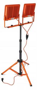 Faro LED con stativo 2xLED/100W/230V 4500K IP65 arancione