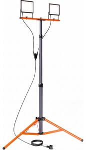 Proiettore LED con stativo 2xLED/50W/230V 4500K IP65 nero/arancione