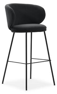 Set di sbagelli da bar in grigio scuro 2 pz (altezza della seduta 65 cm) Rush – Marckeric