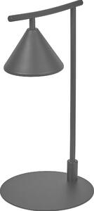 OSRAM DECOR Fuji Lampada da tavolo, 5W, 180lm, 3000K, 930 bianco caldo, non dimmerabile, IP20, metallo, nero, LED non sostituibile
