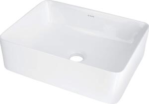 Lavabo con piano in Vetroceramica