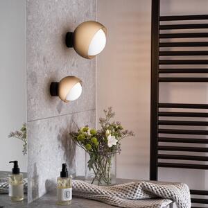 IDEAL LUX Applique da parete Bloom, Nero, Soggiorno / Sala da pranzo, Metallo, Moderno, Applique