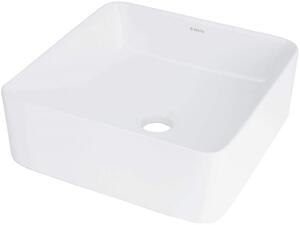 Jasmin bianco - Lavabo in Vetroceramica, piatto (CDJ_6U3S)