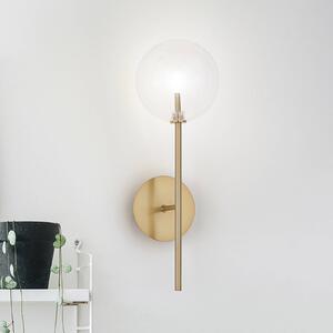 IDEAL LUX Applique da parete Equinoxe, Ottone / Oro, Soggiorno / Sala da pranzo, Metallo, Applique