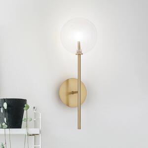 IDEAL LUX Applique da parete Equinoxe, Ottone / Oro, Soggiorno / Sala da pranzo, Metallo, Applique