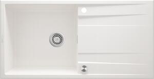 1-bowl granite sink with drainer