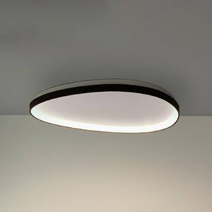 IDEAL LUX Plafoniera soffitto Gemini, Nero, Soggiorno / Sala da pranzo, Metallo, Moderno, Plafoniera