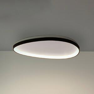 IDEAL LUX Plafoniera soffitto Gemini, Nero, Soggiorno / Sala da pranzo, Metallo, Moderno, Plafoniera