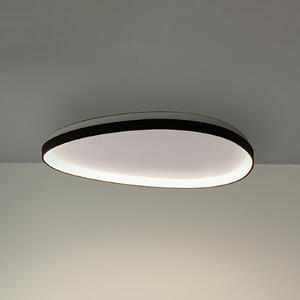 IDEAL LUX Plafoniera soffitto Gemini, dimmerabile, Nero, Soggiorno / Sala da pranzo, Metallo, Moderno, Plafoniera