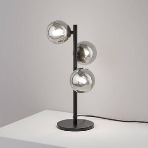 IDEAL LUX Lampada da tavolo Perlage, Nero, Soggiorno / Sala da pranzo, Metallo, Lampada da tavolo