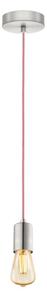 Eglo 32526 - Lampadario a sospensione con filo YORTH 1xE27/60W/230V