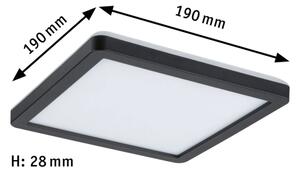 Paulmann 79920 - LED/11,2W Pannello dimmerabile ATRIA 230V 3000K 19x19 cm nero