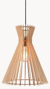 Lampada boho a sospensione in legno Groa