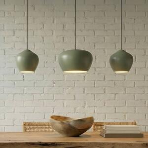 Lampada a sospensione Malisa Lucande, dimmerabile, Verde, Soggiorno / Sala da pranzo, Metallo, Scandinavo, Lampada a sospensione