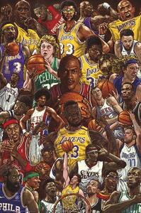 Posters, Stampe Basketball Superstars, (61 x 91.5 cm)