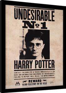 Quadro Harry Potter - Undesirable N 1, Poster Incorniciato